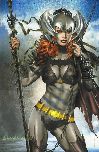 Cover for Batman / Superman (DC, 2019 series) #1 [Greg Horn Art Batgirl Virgin Cover]