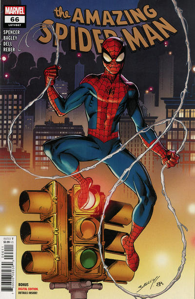 Cover for Amazing Spider-Man (Marvel, 2018 series) #66 (867)