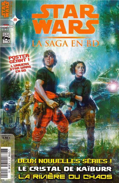 Cover for Star Wars - La Saga en BD (Delcourt, 2006 series) #29