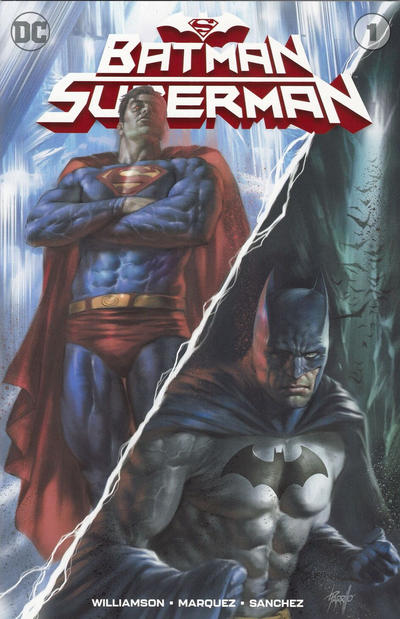 Cover for Batman / Superman (DC, 2019 series) #1 [Scorpion Comics Lucio Parrillo Cover]