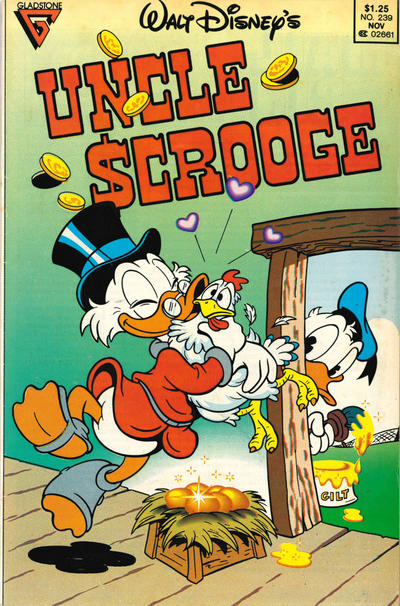 Cover for Walt Disney's Uncle Scrooge (Gladstone, 1986 series) #239 [Canadian]
