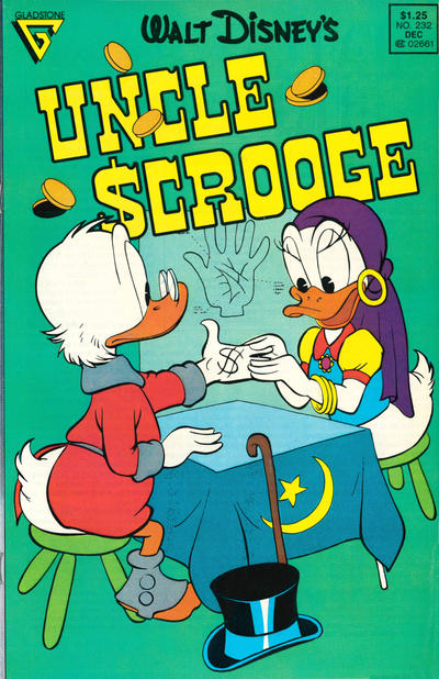 Cover for Walt Disney's Uncle Scrooge (Gladstone, 1986 series) #232 [Canadian]