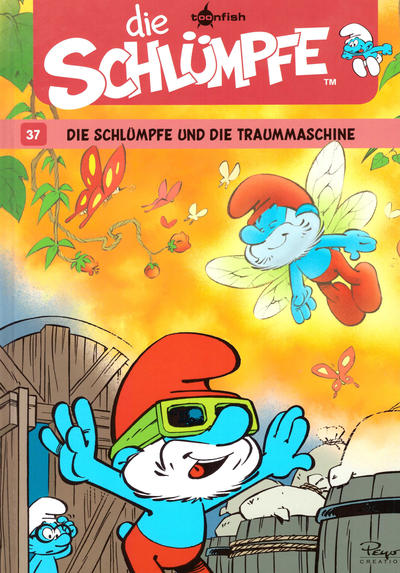 Cover for Die Schlümpfe (Splitter Verlag, 2011 series) #37 - Die Schlümpfe und die Traummaschine
