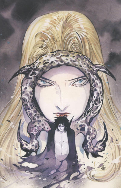 Cover for Locke & Key / The Sandman: Hell & Gone (IDW, 2021 series) #1 [Scorpion Comics Exclusive Cover - Peach Momoko]