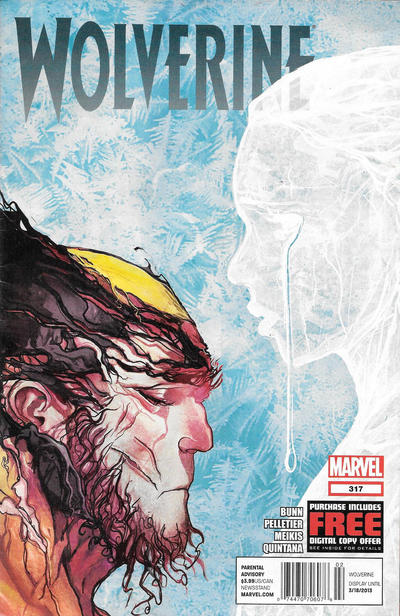 Cover for Wolverine (Marvel, 2010 series) #317 [Newsstand]