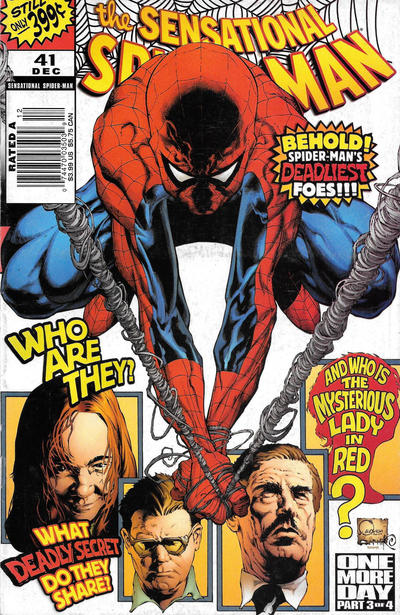 Cover for Sensational Spider-Man (Marvel, 2006 series) #41 [Newsstand]