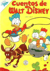 Cover Thumbnail for Cuentos de Walt Disney (Editorial Novaro, 1949 series) #61