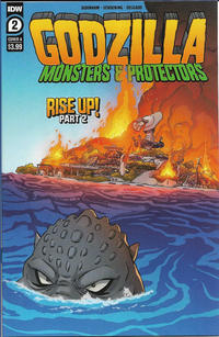 Cover Thumbnail for Godzilla: Monsters and Protectors (IDW, 2021 series) #2 [Cover A - Dan Schoening]