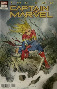 Cover Thumbnail for Captain Marvel: The End (Marvel, 2020 series) #1 [Peach Momoko]