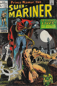 Cover Thumbnail for Sub-Mariner (Marvel, 1968 series) #22 [British]