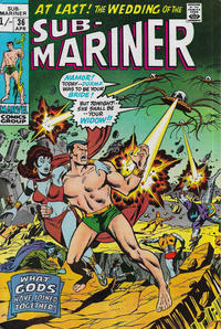 Cover for Sub-Mariner (Marvel, 1968 series) #36 [British]