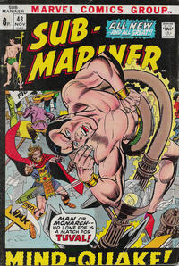 Cover for Sub-Mariner (Marvel, 1968 series) #43 [British]