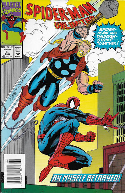Cover for Spider-Man Unlimited (Marvel, 1993 series) #6 [Newsstand]