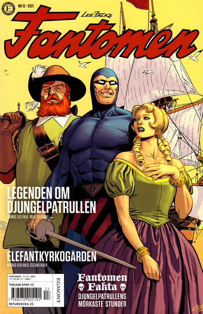 Cover for Fantomen (Egmont, 1997 series) #13/2021