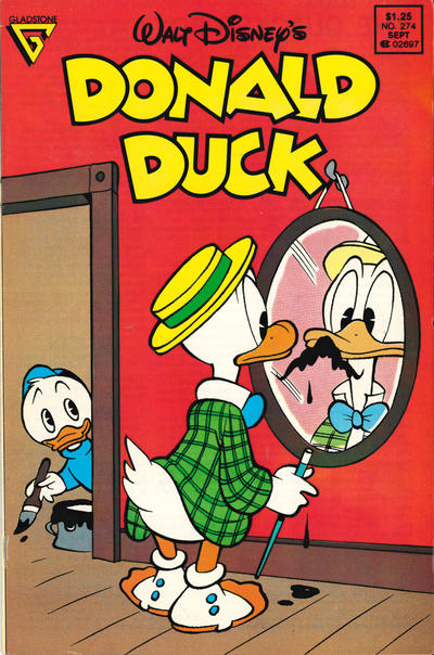 Cover for Donald Duck (Gladstone, 1986 series) #274 [Canadian]