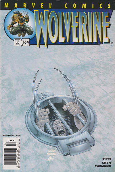 Cover for Wolverine (Marvel, 1988 series) #164 [Newsstand]