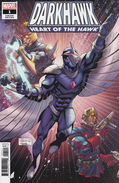 Cover for Darkhawk: Heart of the Hawk (Marvel, 2021 series) [Logan Lubera Variant]