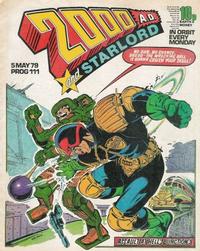 Cover Thumbnail for 2000 AD and Starlord (IPC, 1978 series) #111