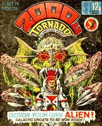 Cover Thumbnail for 2000 AD and Tornado (IPC, 1979 series) #136