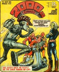 Cover Thumbnail for 2000 AD and Tornado (IPC, 1979 series) #177