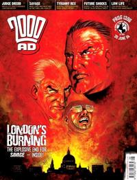 Cover Thumbnail for 2000 AD (Rebellion, 2001 series) #1396