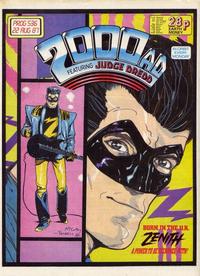 Cover for 2000 AD (Fleetway Publications, 1987 series) #536