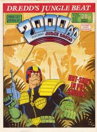 Cover for 2000 AD (Fleetway Publications, 1987 series) #537