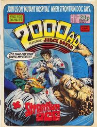 Cover for 2000 AD (Fleetway Publications, 1987 series) #550