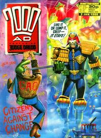 Cover Thumbnail for 2000 AD (Fleetway Publications, 1987 series) #555