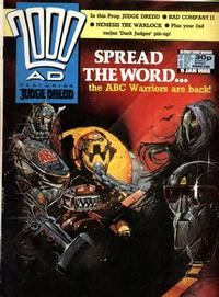 Cover for 2000 AD (Fleetway Publications, 1987 series) #556