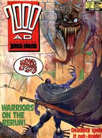 Cover Thumbnail for 2000 AD (Fleetway Publications, 1987 series) #581