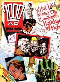 Cover for 2000 AD (Fleetway Publications, 1987 series) #592