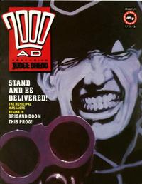 Cover for 2000 AD (Fleetway Publications, 1987 series) #717