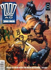Cover for 2000 AD (Fleetway Publications, 1987 series) #734