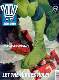Cover Thumbnail for 2000 AD (Fleetway Publications, 1987 series) #756