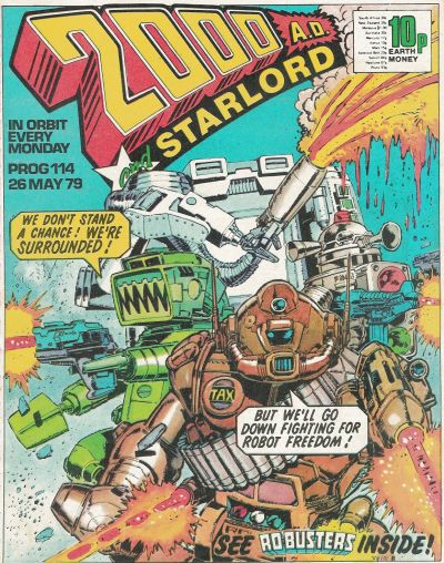 Cover for 2000 AD and Starlord (IPC, 1978 series) #114