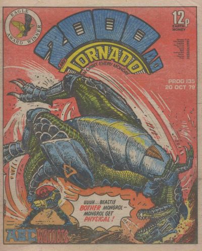 Cover for 2000 AD and Tornado (IPC, 1979 series) #135