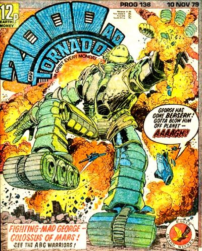 Cover for 2000 AD and Tornado (IPC, 1979 series) #138