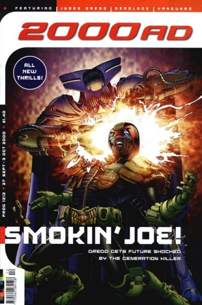 Cover for 2000 AD (Egmont UK, 2000 series) #1212