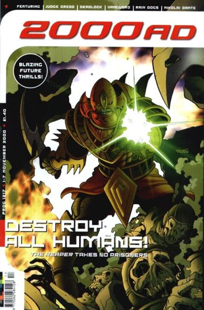 Cover for 2000 AD (Egmont UK, 2000 series) #1217