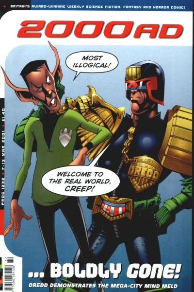 Cover for 2000 AD (Egmont UK, 2000 series) #1232