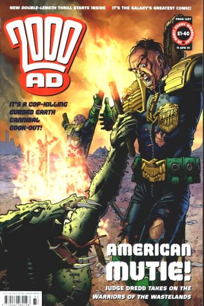 Cover for 2000 AD (Egmont UK, 2000 series) #1237