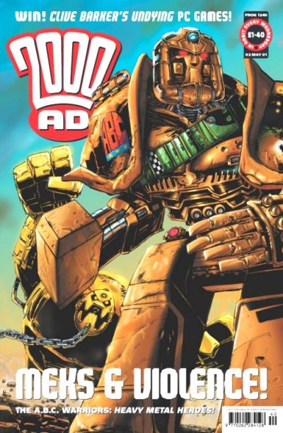 Cover for 2000 AD (Egmont UK, 2000 series) #1240