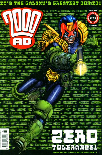 Cover for 2000 AD (Egmont UK, 2000 series) #1246