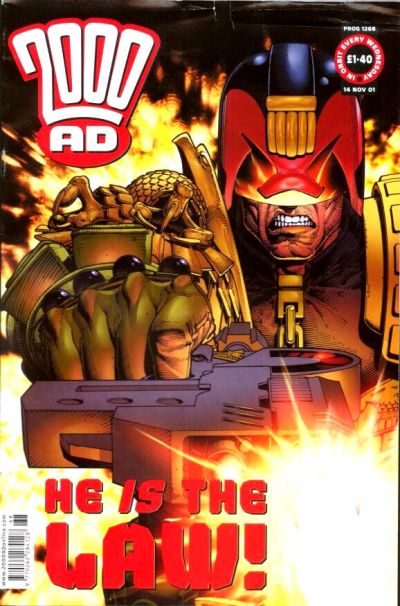 Cover for 2000 AD (Rebellion, 2001 series) #1268