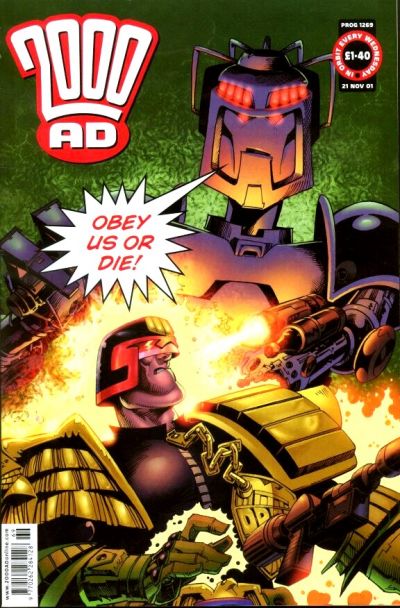 Cover for 2000 AD (Rebellion, 2001 series) #1269