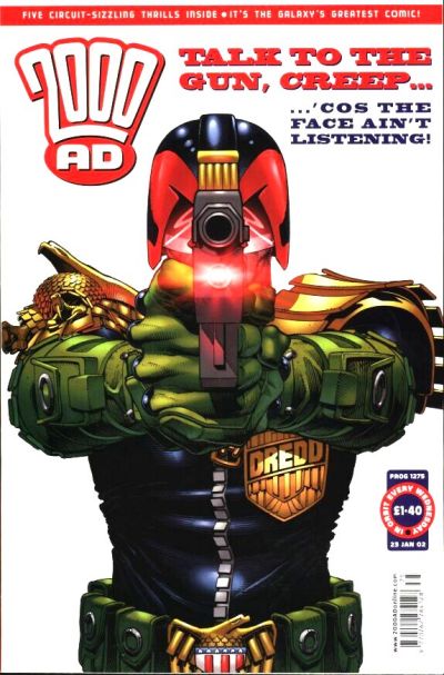 Cover for 2000 AD (Rebellion, 2001 series) #1275