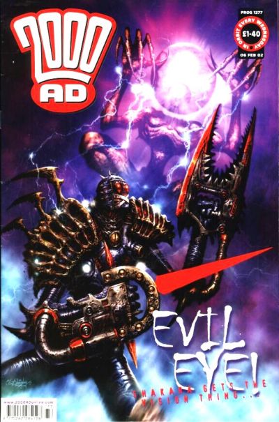Cover for 2000 AD (Rebellion, 2001 series) #1277