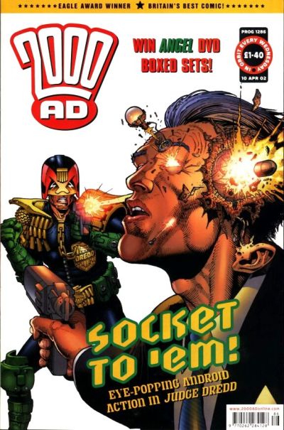 Cover for 2000 AD (Rebellion, 2001 series) #1286