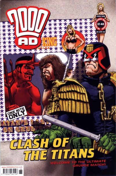 Cover for 2000 AD (Rebellion, 2001 series) #1288